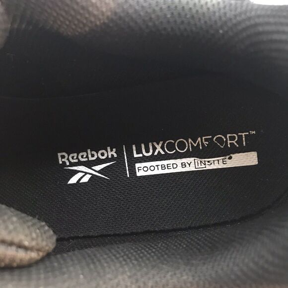 Reebok Walk Ultra 7 DMX Max Walking Shoe Men's 11.5 Black Lace Up Low Top Sneaks - Picture 10 of 13